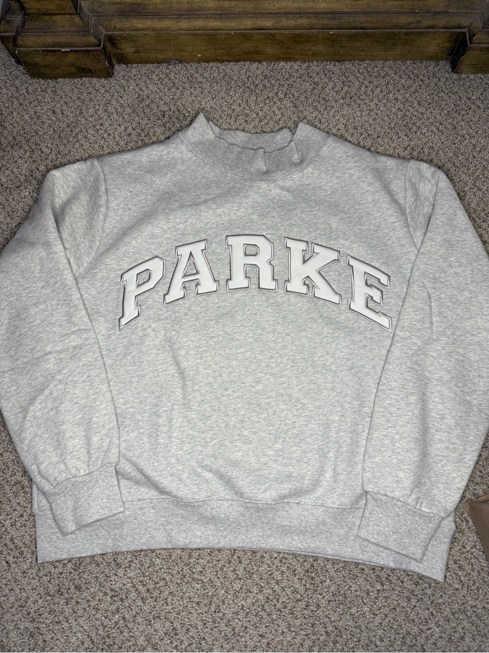 Parke Gray Crewneck Sweater - women’s Casual Pullover